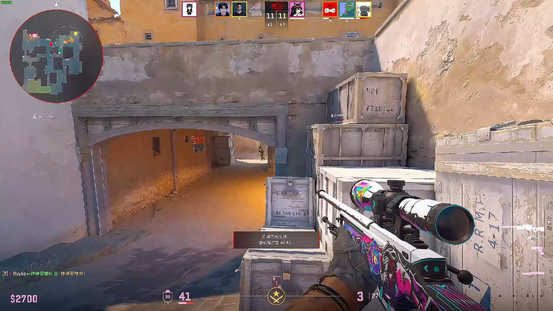 JackeyLove +Meiko下路2v2总击杀次数18次 位列联赛所有下路组合第一位